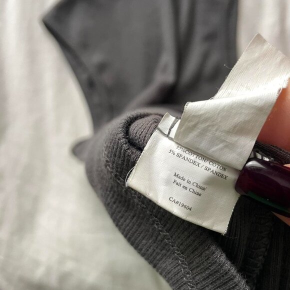 Y2K Grey Sequin Tank Top - Picture 6 of 6